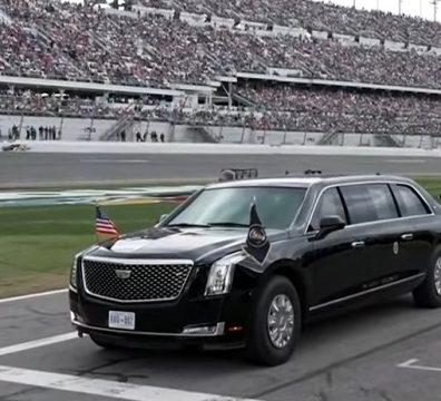 THE BEAST AND Donald Trump at Daytona 500