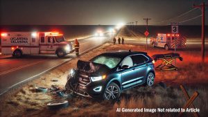 AI generated Image not related to accident